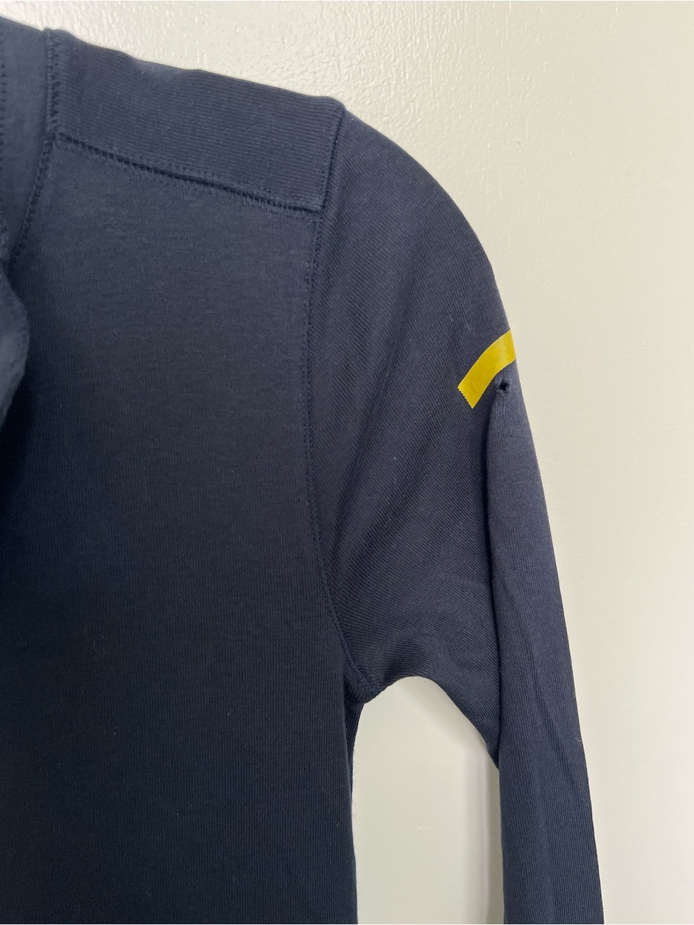 Polo by Ralph Lauren Navy Long-Sleeve Henley Midi Dress - Picture 7 of 8